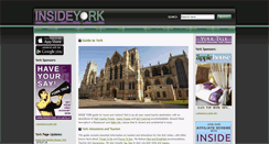 Desktop Screenshot of insideyork.co.uk